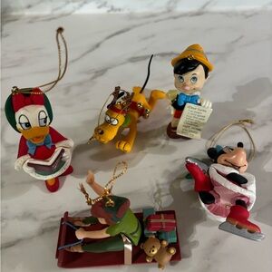 Disney Holiday Character Ornament Collection